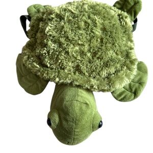 Unipak Green Turtle Plush Backpack